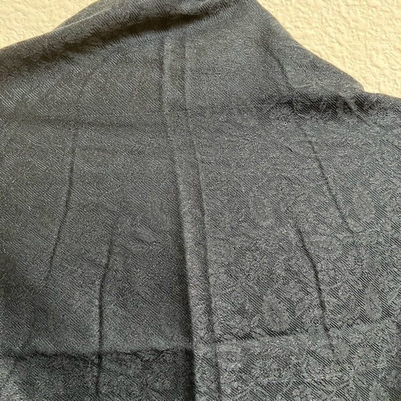 Embroidered Border pattern Reversible Holidays Pashmina Shawl Stole scarf Wrap - Picture 12 of 14